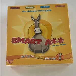 Smart A** Ultimate Trivia Board Game - Yellow